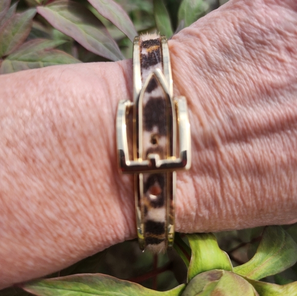 Vintage leopard print bangle‎ - Picture 1 of 8